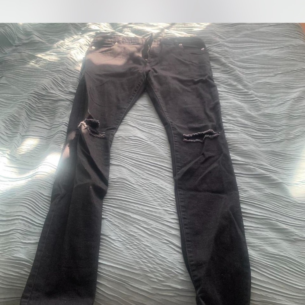 Black Balmain Jeans